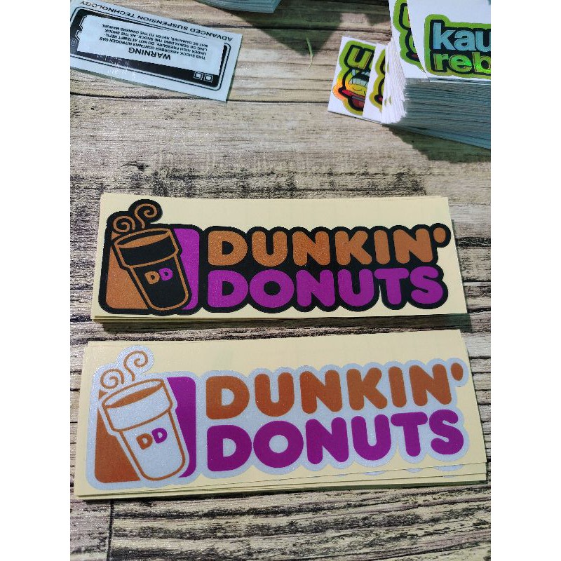 Jual STICKER DUNKIN DONUTS PRINCUTT | Shopee Indonesia