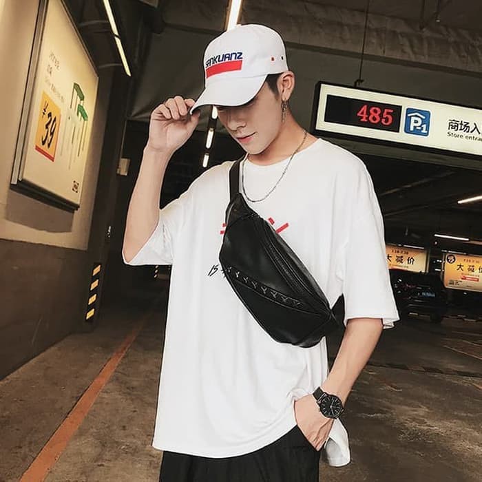 Waist Bag Tas Bahu Tas Selempang Pria Tas Pria Tas Kulit Pria VENUS