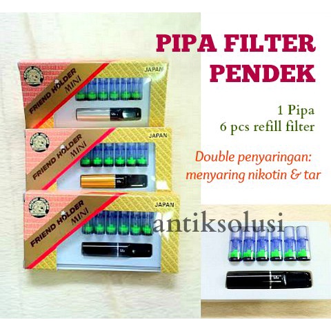 Jual PIPA ROKOK FILTER PENDEK | Shopee Indonesia