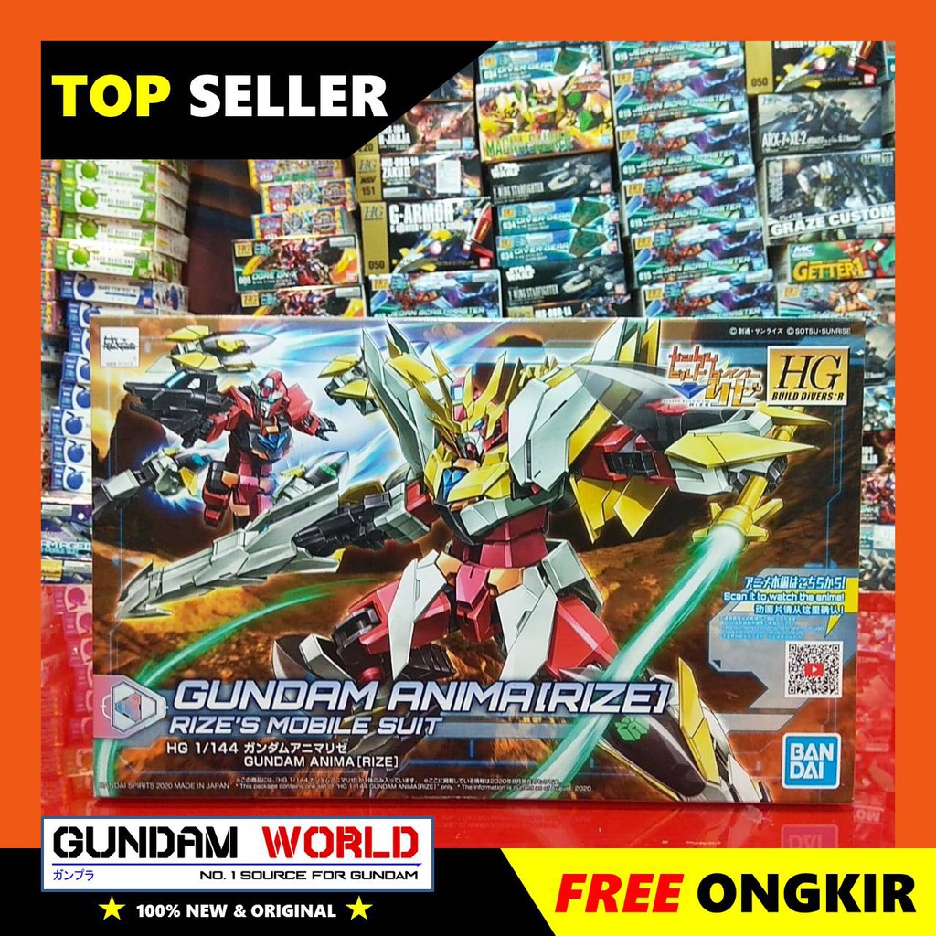 Jual HG GUNDAM ANIMARIZE / HGBD GUNDAM ANIMARIZE / BUILD DIVER | Shopee ...