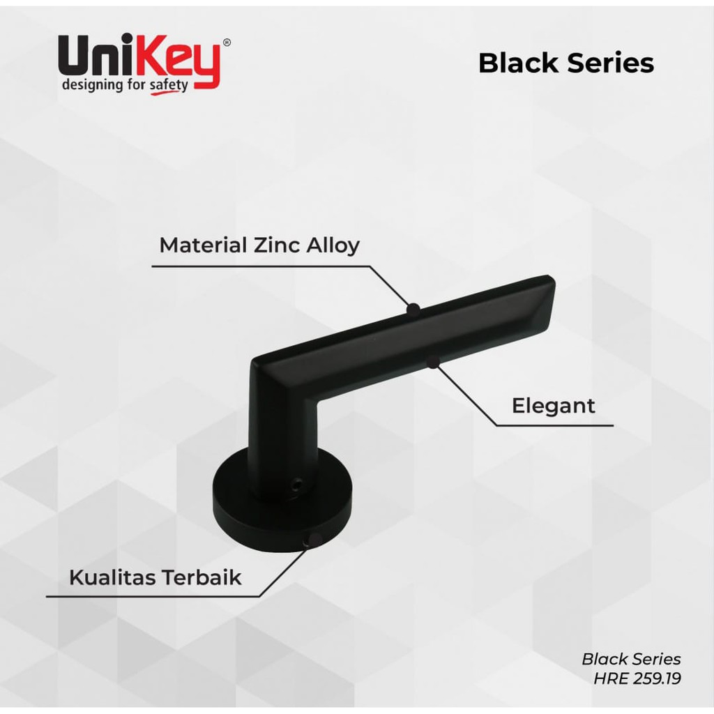 Jual UniKey Handle Set Premium HRE 259.19 MB+SW501-40MM+DCKK MB ...
