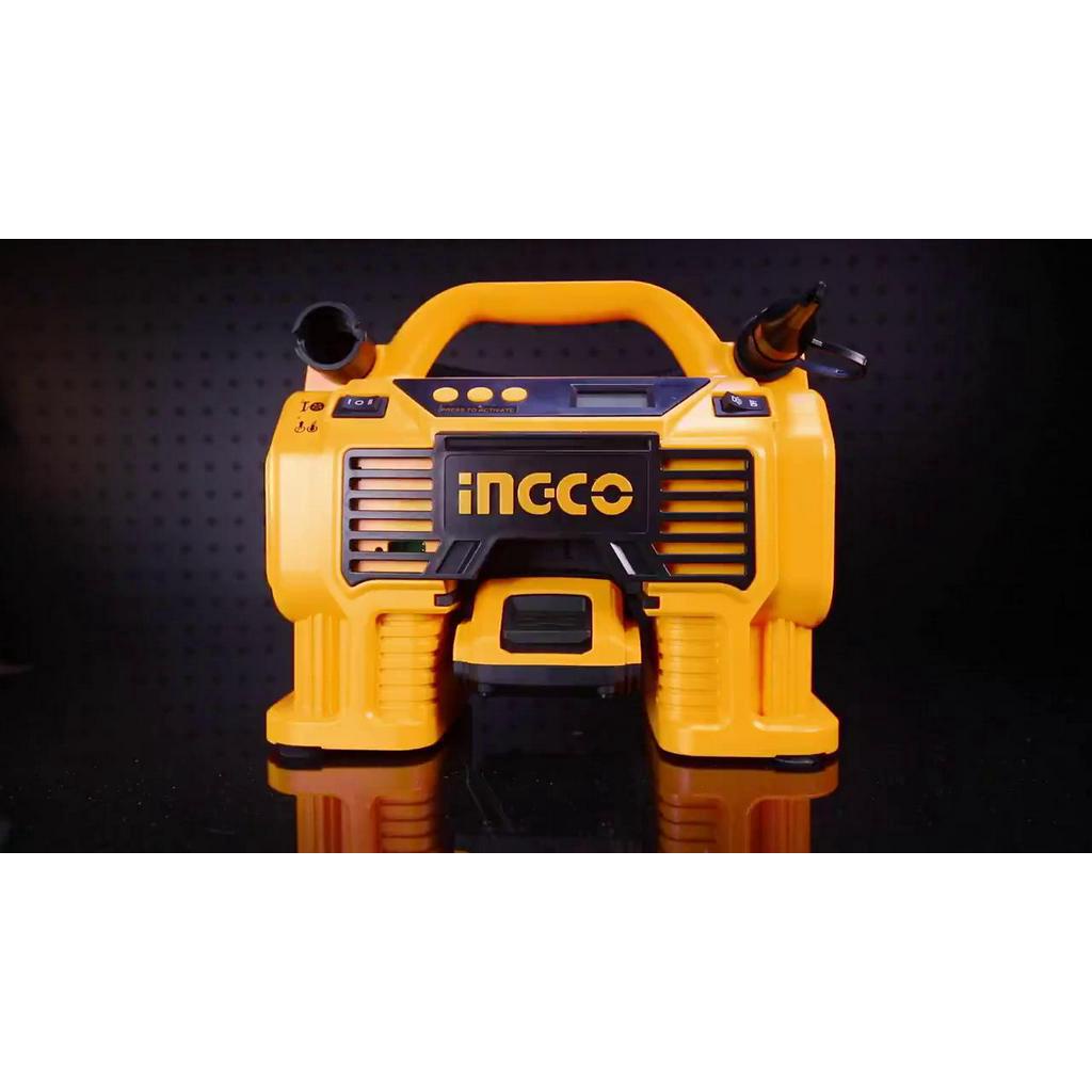 Jual (INGCO) - KOMPRESOR MINI KOMPRESOR BATERAI 20V POMPA ANGIN ...