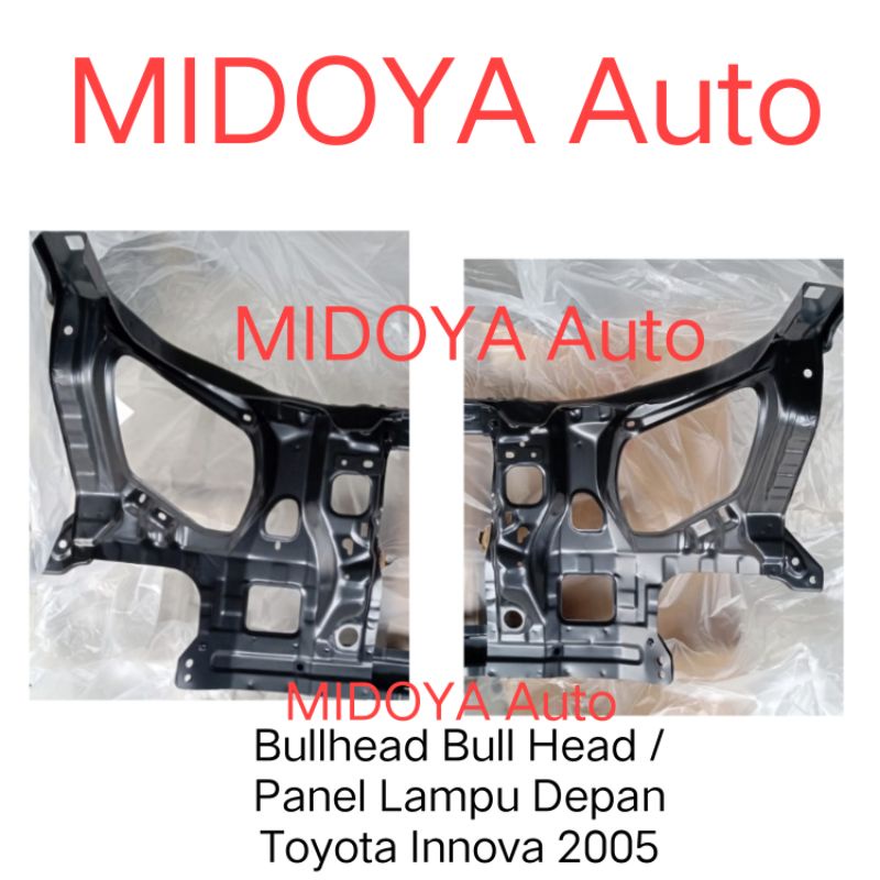 Jual Bullhead Bull Head / Panel Lampu Depan Toyota Innova 2005-2008 ...