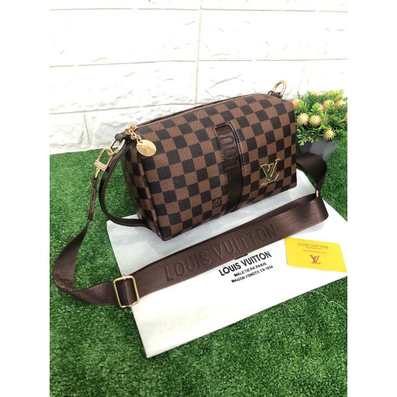 Jual tas wanita tas selempang LV TABUNG SLINGBAG WANITA TAS