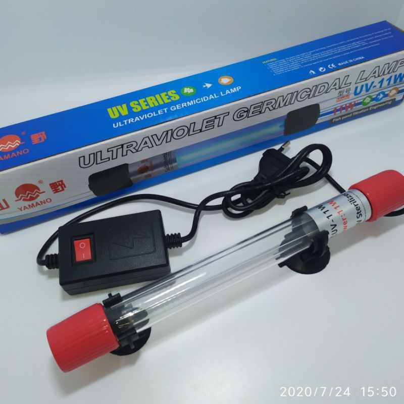 Jual Lampu Uv Aquarium Yamano 5 7 9 11 Watt Lampu Celup Aquarium Anti