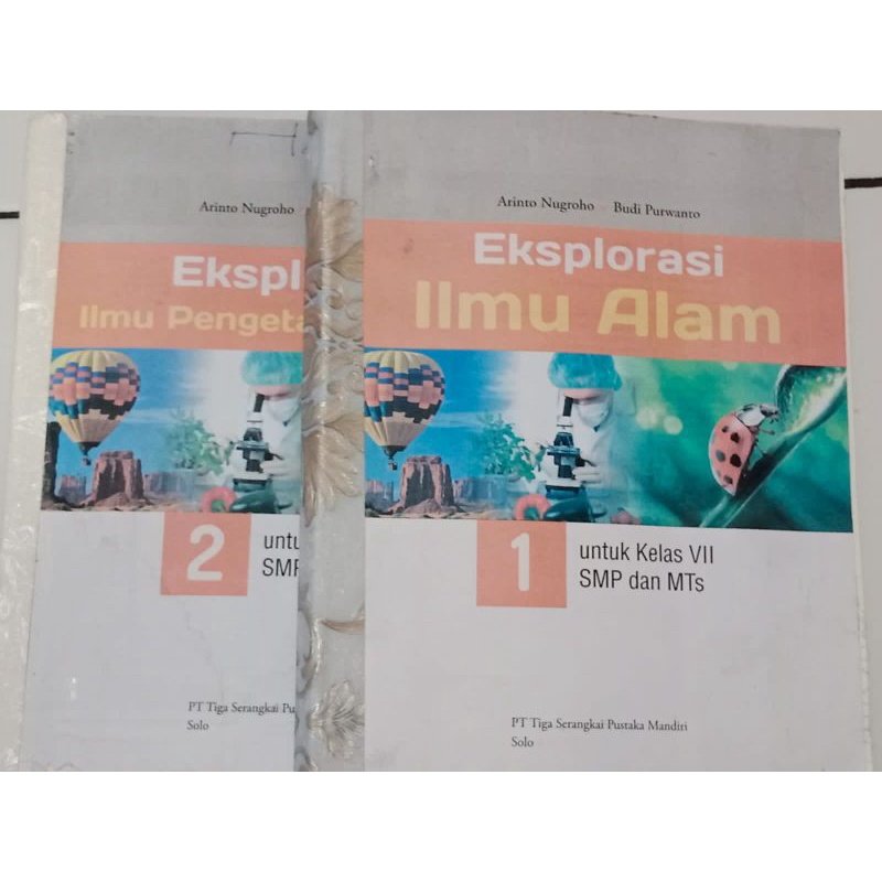 Jual BUKU EKSPLORASI ILMU PENGETAHUAN ALAM SMP DAN MTs KELAS VII DAN ...