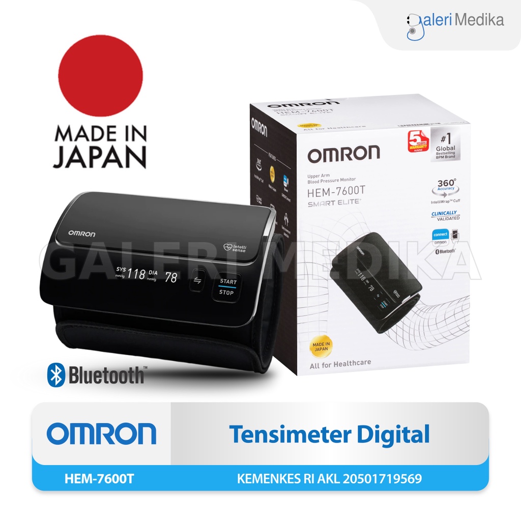 Jual Omron HEM-7600T 7600T 7600 T Tensimeter Digital Lengan