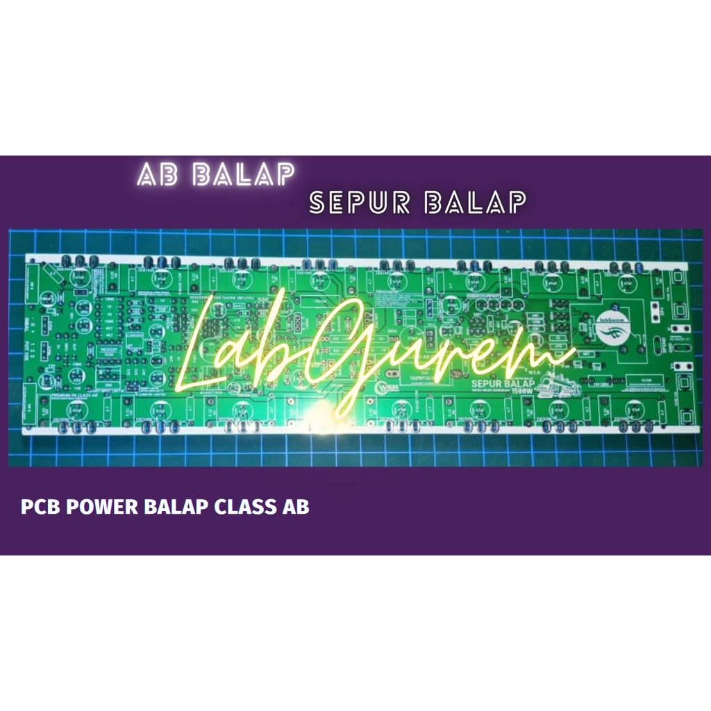 Jual PCB Class AB G77 Sepur Balap Power Amplifier 2U | Shopee Indonesia