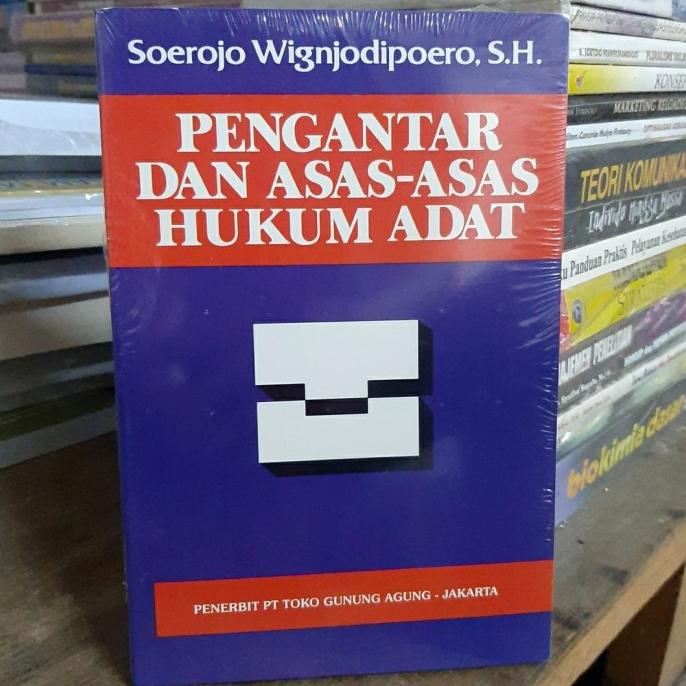 Jual PENGANTAR ASAS ASAS HUKUM ADAT by SOEROJO GRATIS ONGKIR | Shopee ...