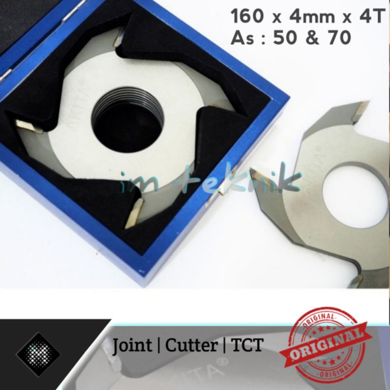 Jual AKITA mata pisau finger joint cutter 160 x 4 x 50 at 70 | Shopee