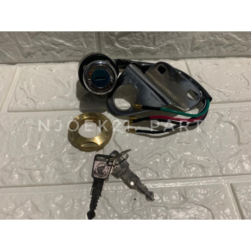 Jual kunci kontak saklar on off engine kunci keamanan set CB GL100 GL ...