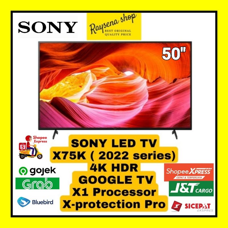 Jual SONY Bravia 50X75K 50 Inch 4K HDR TV,Smart TV KD-50X75K | Shopee ...