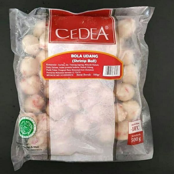 Jual Cedea Bola Udang Shrimp Ball 500gr Shopee Indonesia