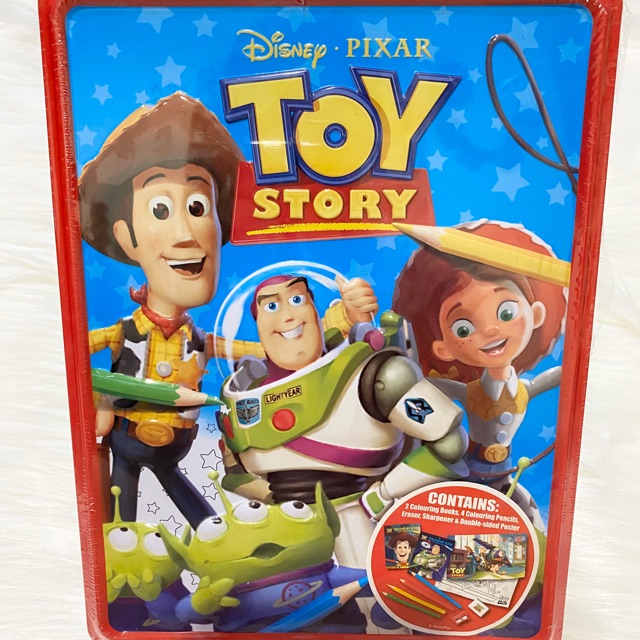 Jual Toy Story Disney Book Books 3D Cans - Storybook Coloring - Buku ...