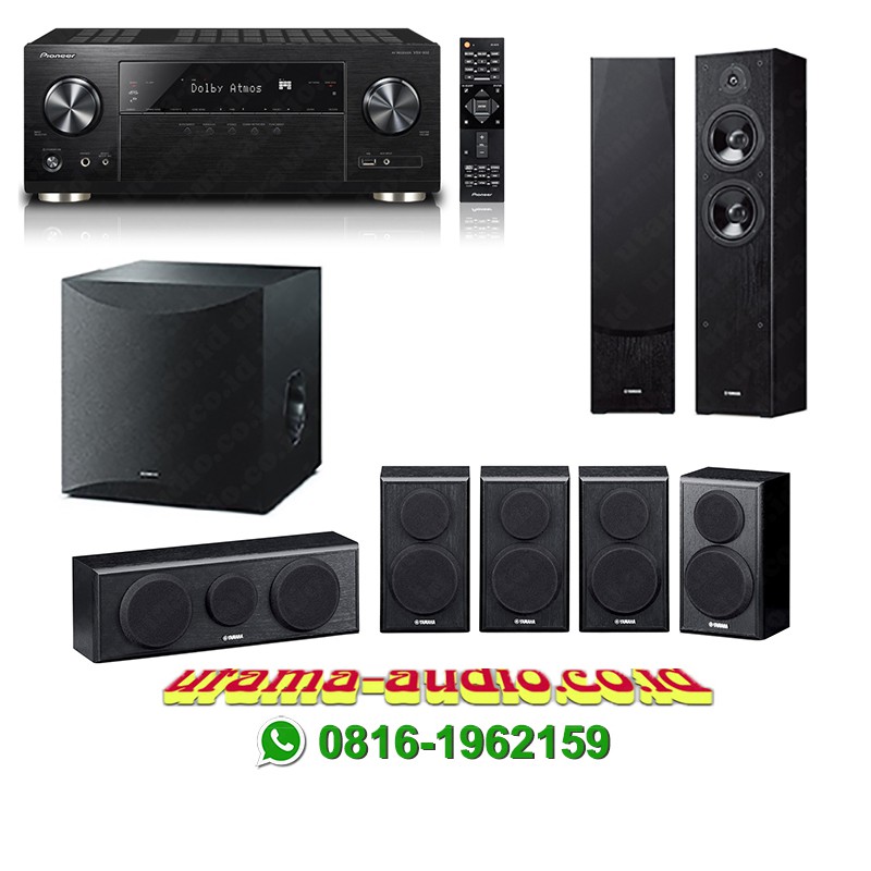 Pioneer home theater 7.1 surround clearance sound system