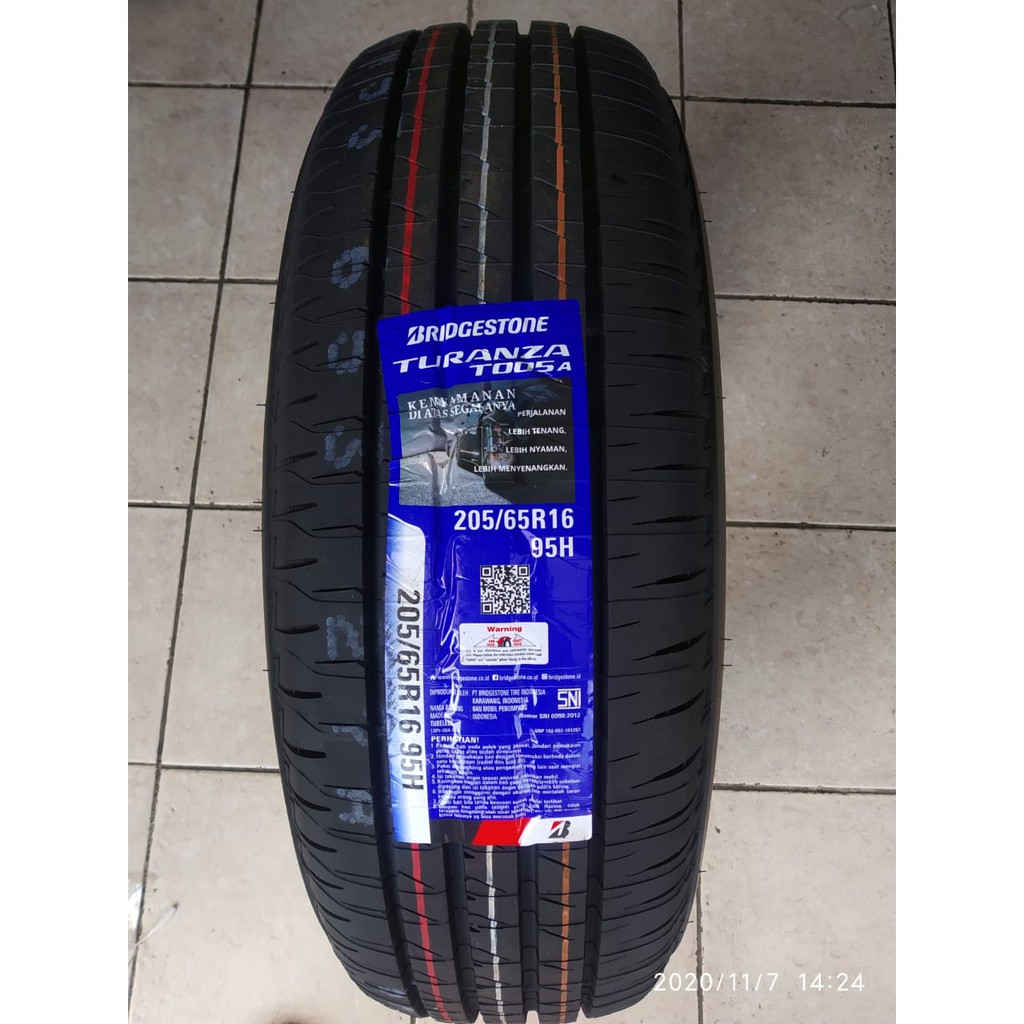 ブリヂストン TURANZA T005A 205/65R16 95H - 自動車