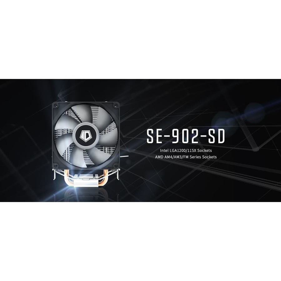 Jual ID-COOLING SE-902-SD CPU COOLER UNIVERSAL INTEL AMD | Shopee Indonesia
