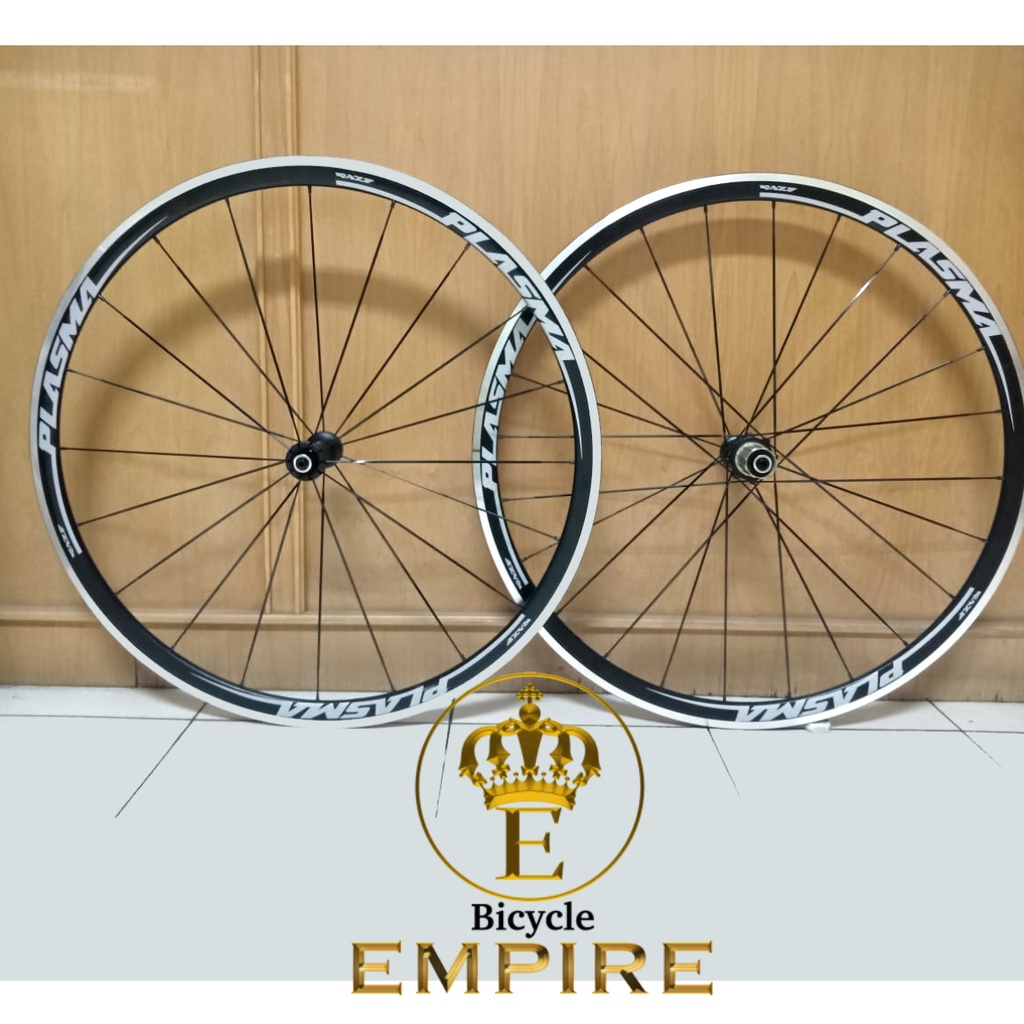 Jual Wheelset Roadbike 700c Raze Plasma Rim Brake Not Disc Brake ...