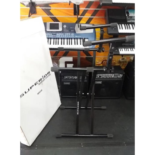 Jual PROMO!! Stand Keyboard Double Susun Superior keyboard stand