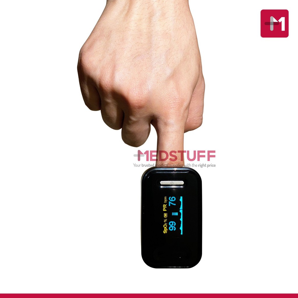 Jual Pulse Oximeter / Oxymeter SpO2 Pengukur Detak Jantung dan Oksigen ...