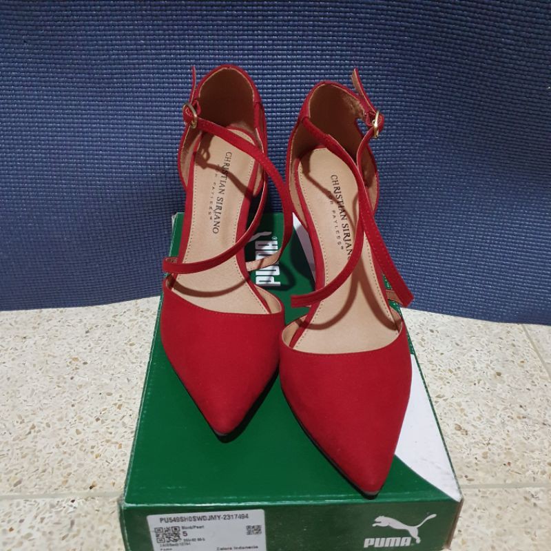 Jual christian siriano high heels preloved Shopee Indonesia