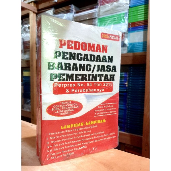 Jual buku Pedoman pengadaan Barang / Jasa Pemerintah | Shopee Indonesia