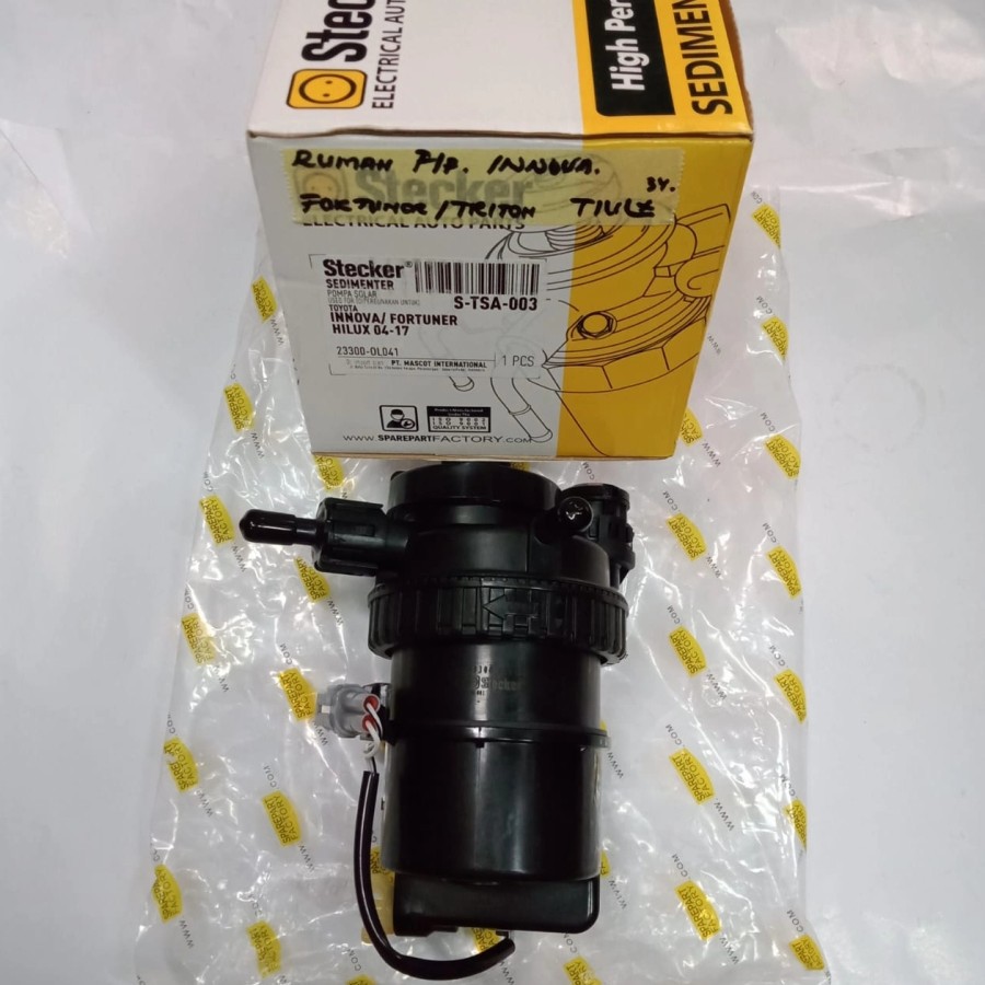 Jual Rumah Filter / Water Separator Assy Saringan Solar Innova Fortuner ...
