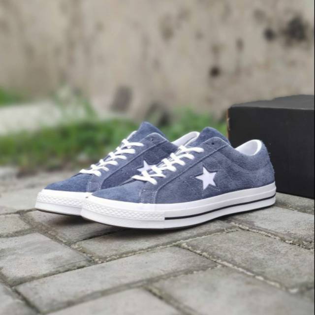 Jual Converse ONE STAR OX original BNIB unisex 158371C Shopee Indonesia