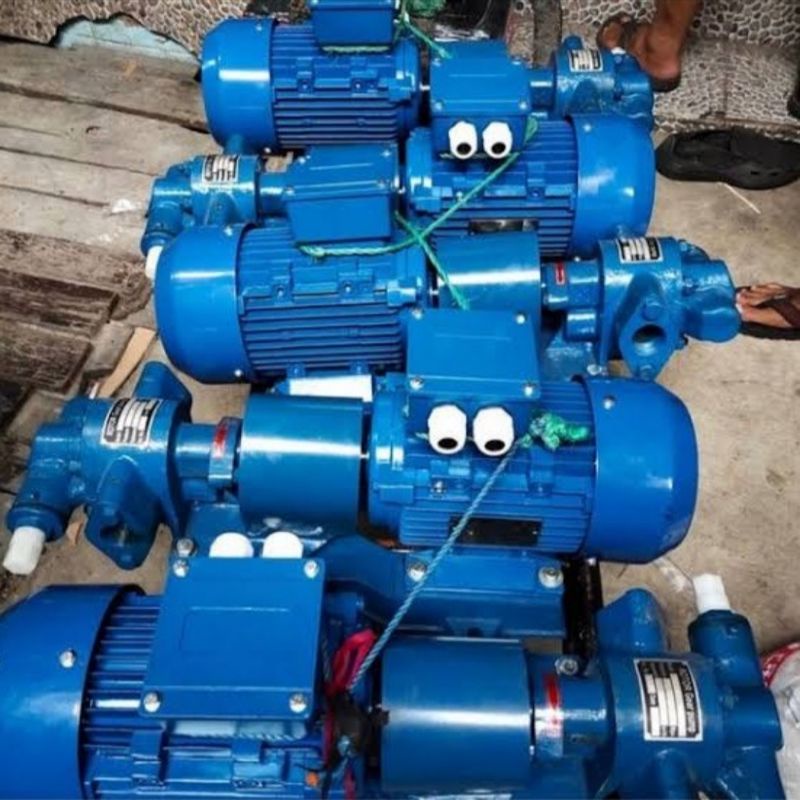 Jual Gear Pump ROTOR Pompa Oli Solar ROTOR RK.33.3 + Motor 2,2Kw 3Hp ...