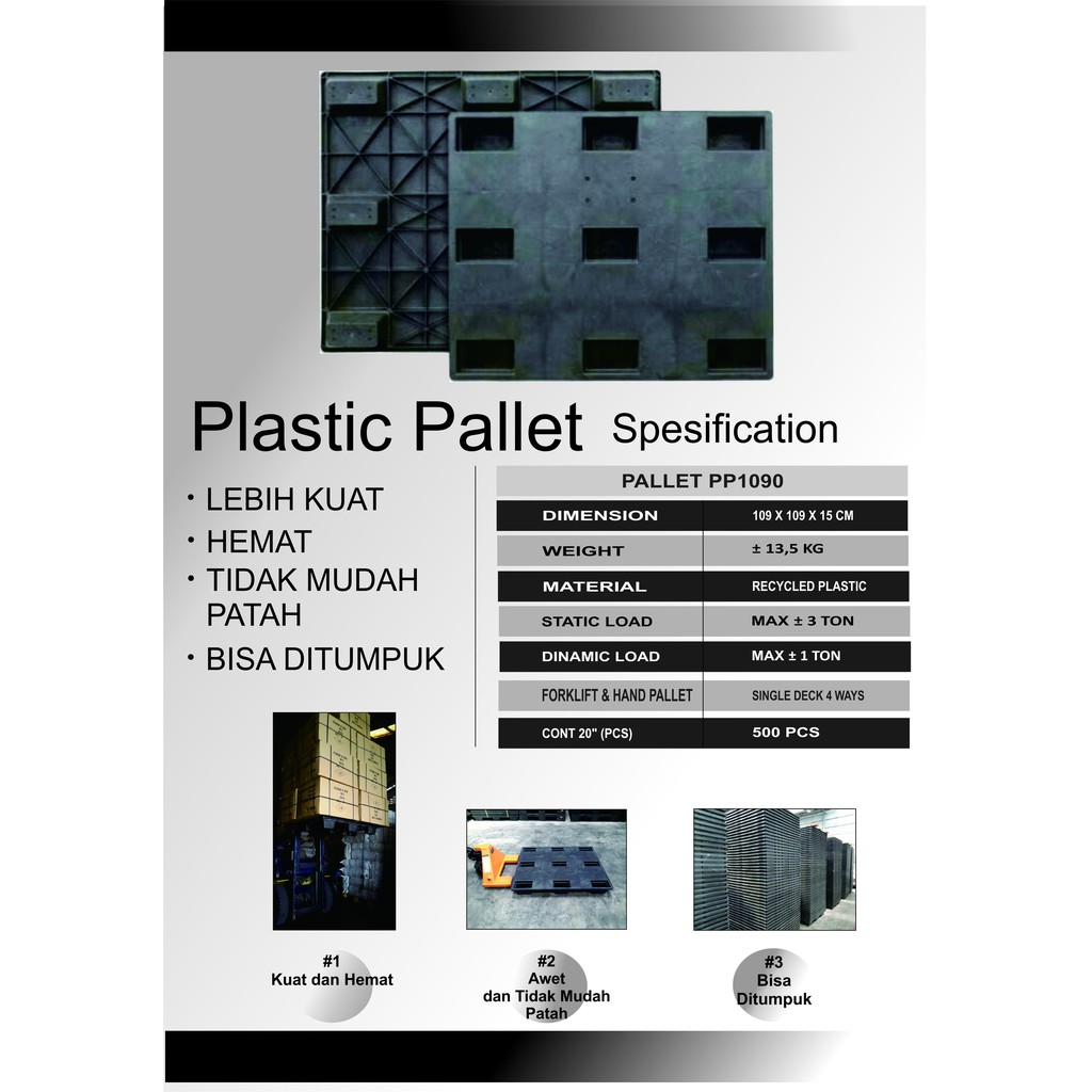 Jual Pallets Palet Plastik Pallet Plastik Alas Plastik Tatakan Shopee Indonesia