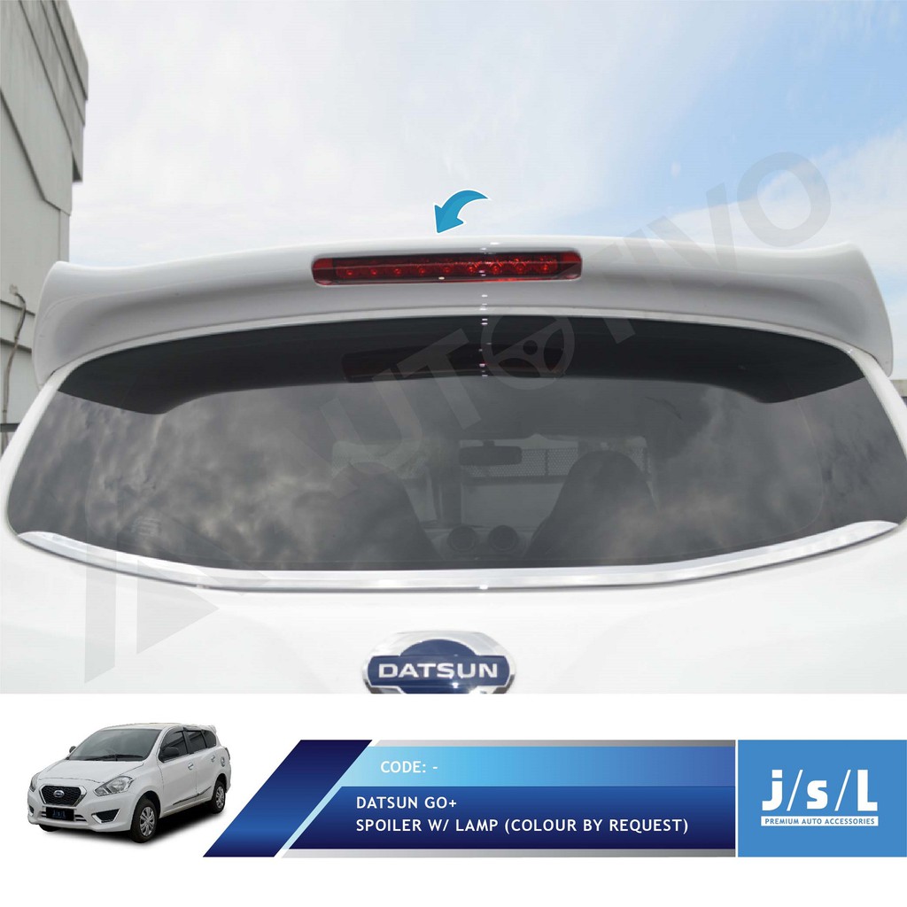 Jual Datsun GO+ Spoiler JSL Lampu / Rear Spoiler w/ Lamp | Shopee Indonesia