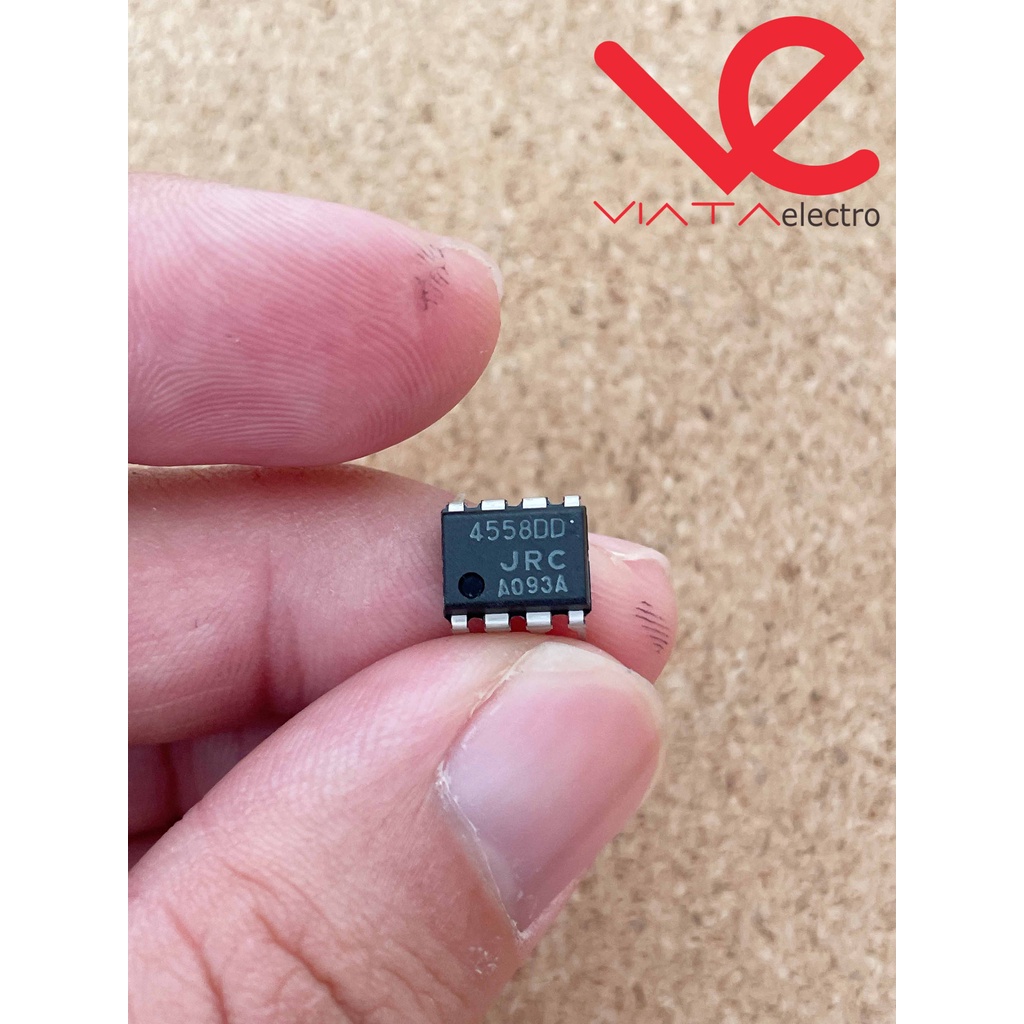 4558 = JRC4558 = RC4558 Operationsverstärker Op-Amp IC SCHALTKREIS #14-1010