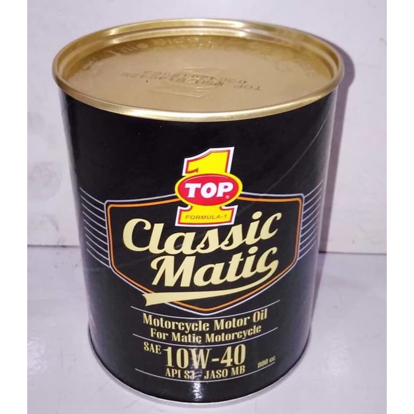 Jual OLI MESIN MOTOR MATIC TOP 1 ONE CLASSIC 800 ML | Shopee Indonesia