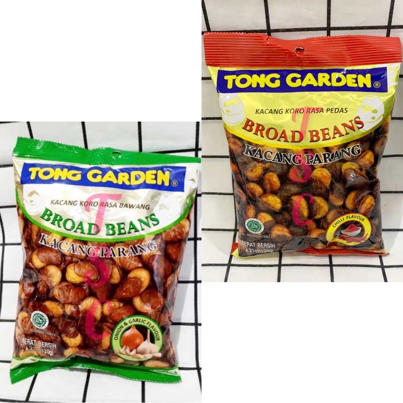 Jual Tong Garden Broad Bean Onion & Garlic Flavour / Chilli Flavour