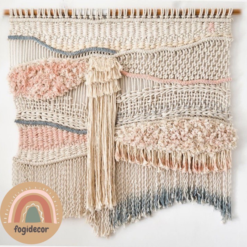Jual Macrame makrame hiasan dinding tapestry wallhanging | Shopee Indonesia