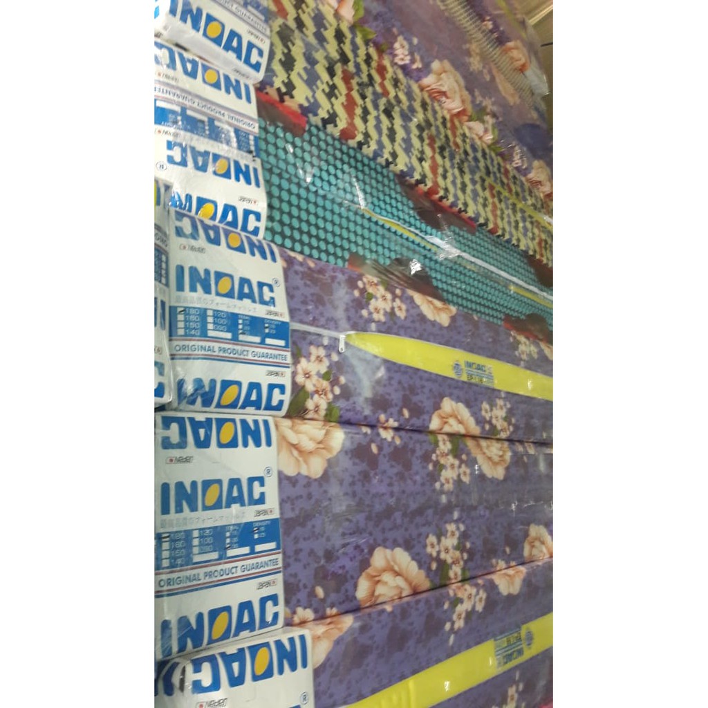 Jual INOAC Kasur Busa Ukuran 140x200 Tebal 30cm GRATIS BANTAL | Shopee ...