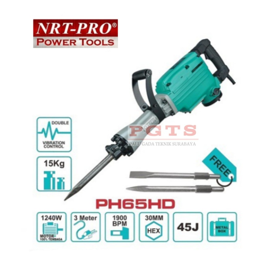 Jual NRT PRO JACK HAMMER PH65 HD / NRT PRO PH65 JACK DRILL PENGHANCUR ...