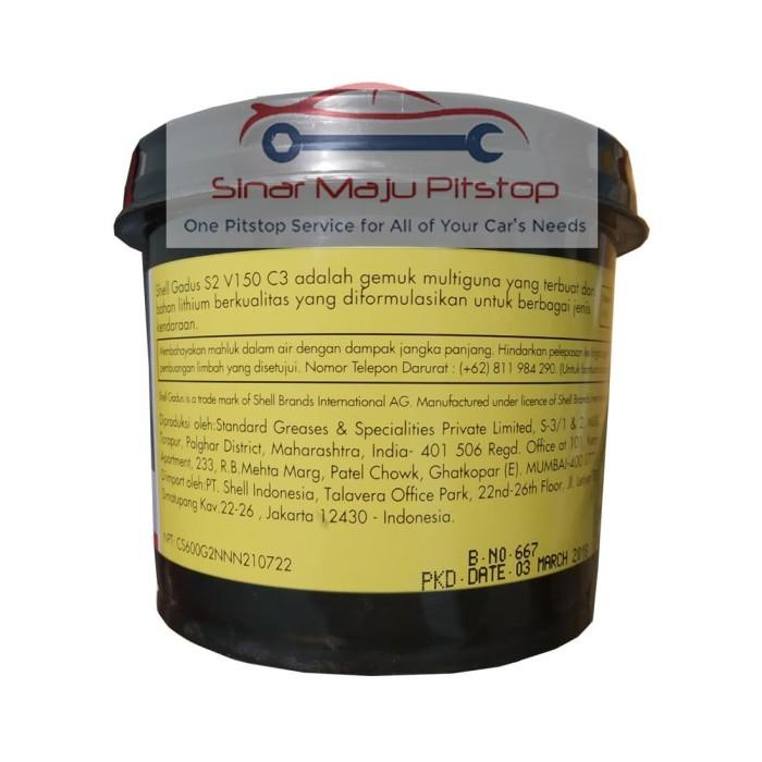 Jual Gemuk Stempet Grease Bearing HI TEMP - SHELL GADUS MERAH 500 GRAM ...