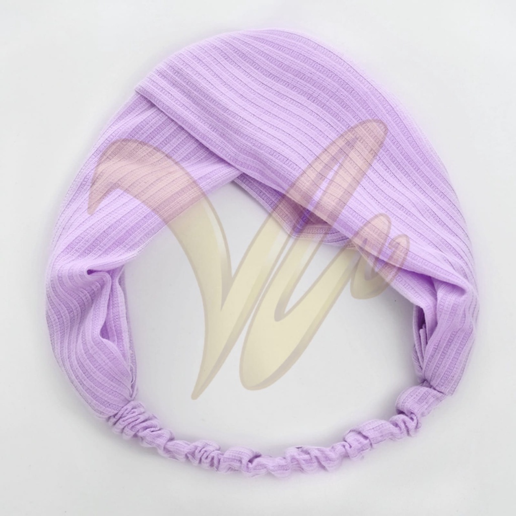 Jual Headband Polos Salur Bandana Simpul Ala Korea Victoria House Shopee Indonesia 