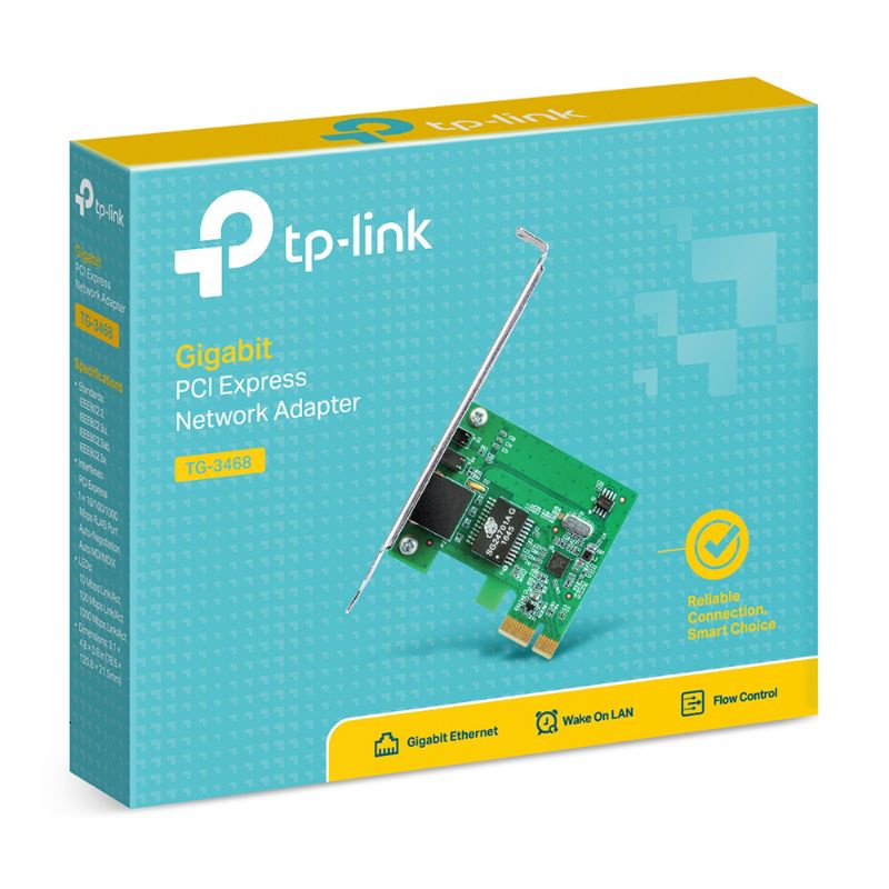 Jual Tp Link -3468 Gigabit PCL Express Network Adapter LAN card ...