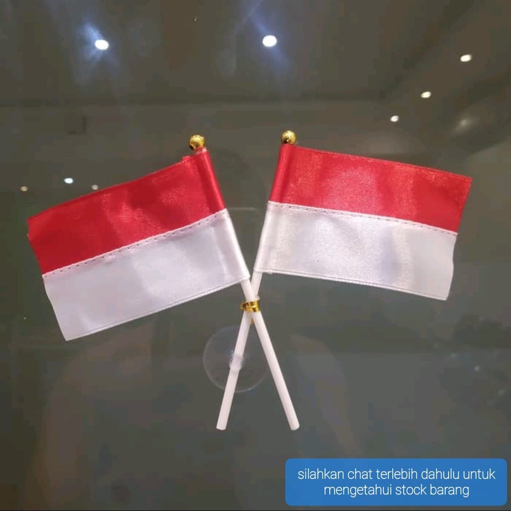 Jual Bendera Merah Putih Kecil Kain Mobil Isi Kemerdekaan Bendera Motor Shopee Indonesia