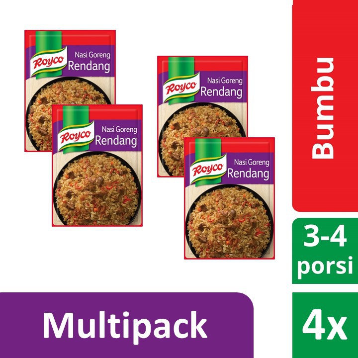 Jual Royco Nasi Goreng Rendang Multi Pack (4 pcs) | Shopee Indonesia