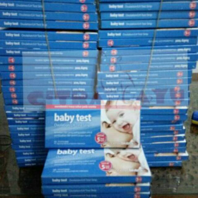 Jual Baby Test Onemed Alat Tes Kesuburan Deteksi / Cek Masa Subur Wanita Ovulation LH Test