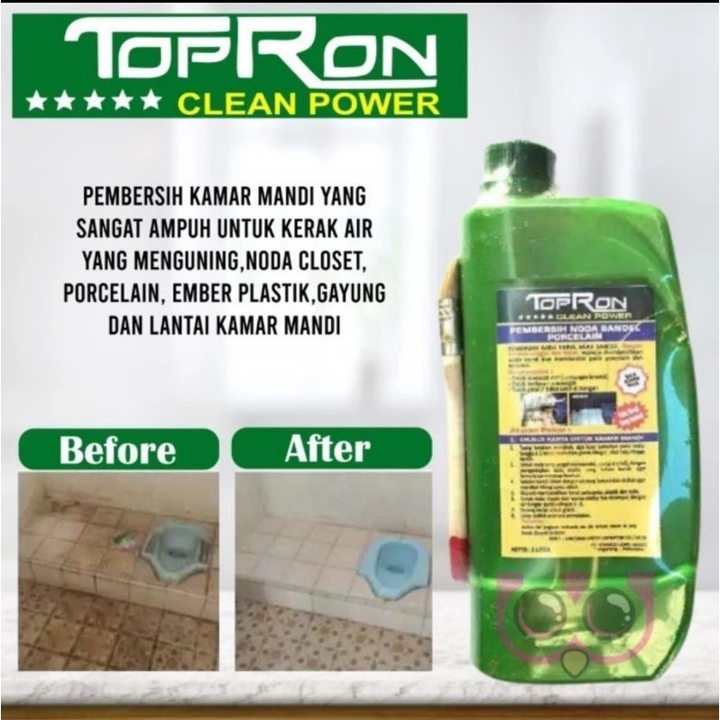 Jual Tropton Porselen Pembersih Noda Bandel Lantai Kamar Mandi 1