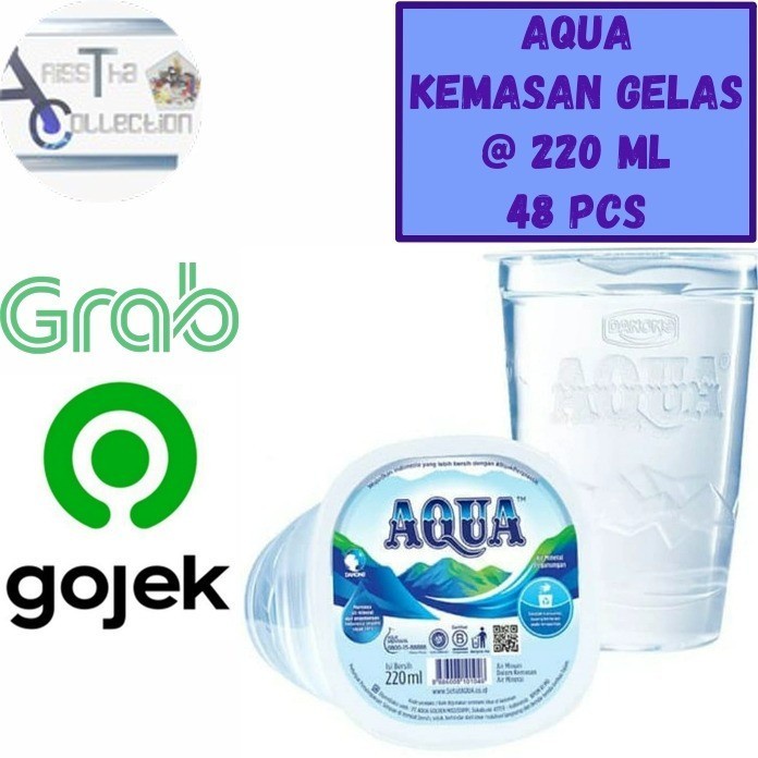 Jual Aqua Kemasan Gelas 220 Ml Shopee Indonesia 4862