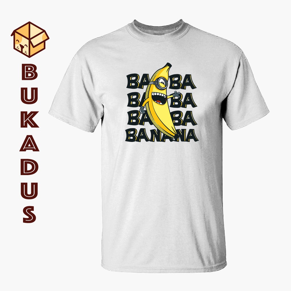 Jual Baju Banana Minion | Tshirt Funny Despicable Me | Kaos Animation ...
