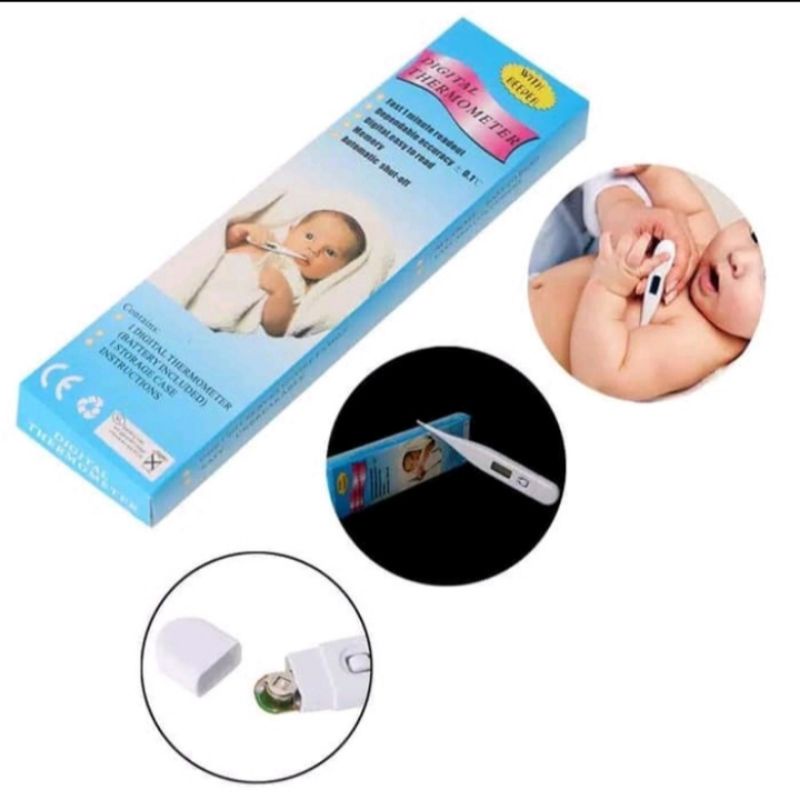 Jual [COD] Thermometer Ketek Termometer Digital Pengukur Suhu Badan ...