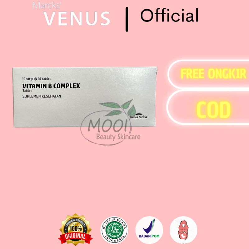 Jual vitamin b complex / vitamin b komplex kimia farma perbox kemasan