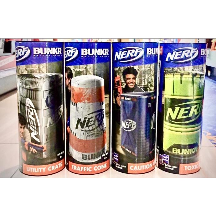 Jual NERF BUNKR BATTLE ZONE INFLATABLE GAME FIELD TAKE COVER AB NERF