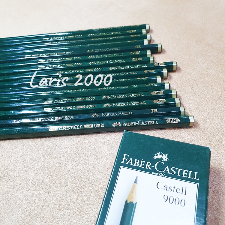 Jual Paket Pensil Faber Castell Lengkap 6h 8b Shopee Indonesia
